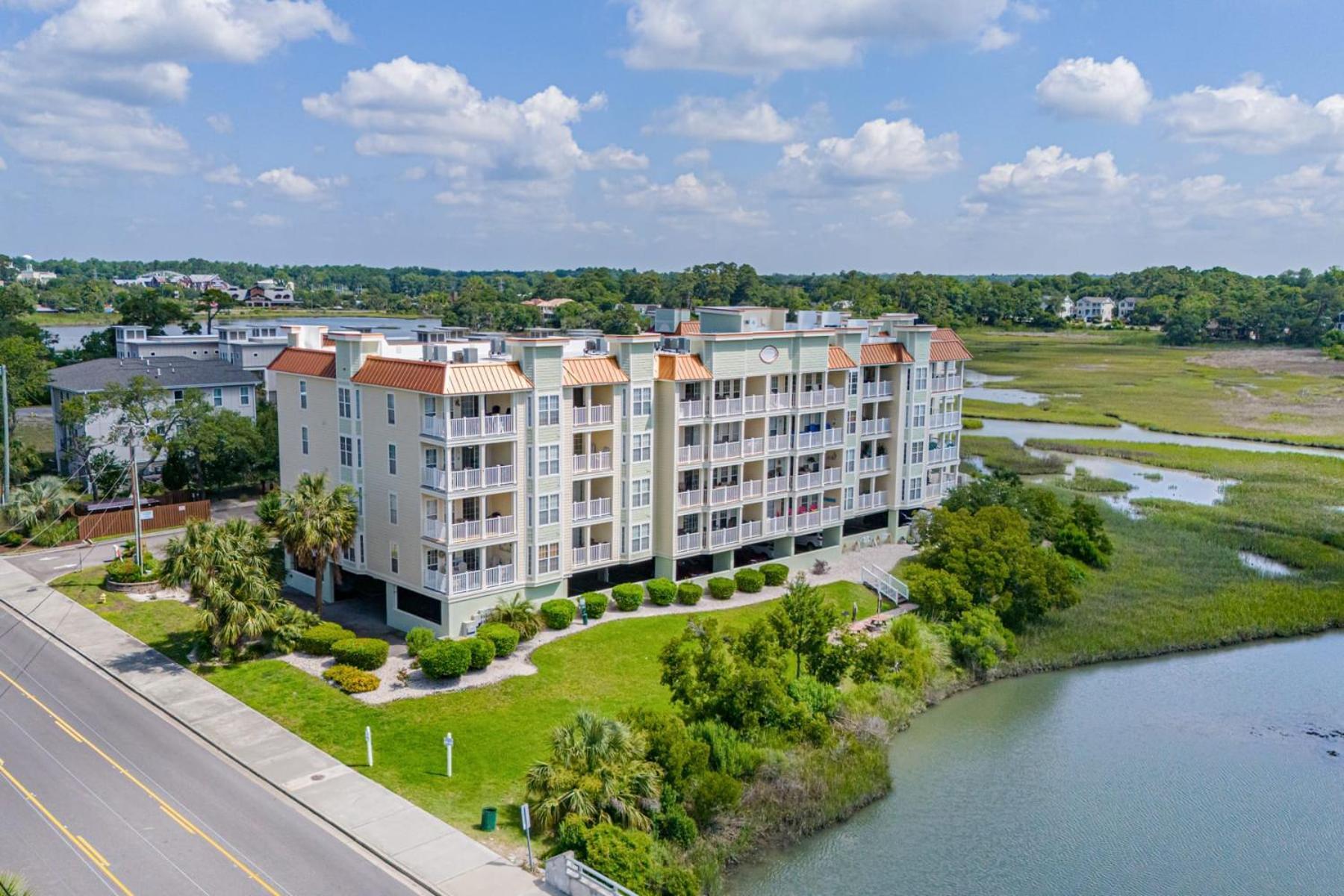 Ocean Marsh Relaxing Waterfront Loft Unit 403 Villa Миртъл Бийч Екстериор снимка