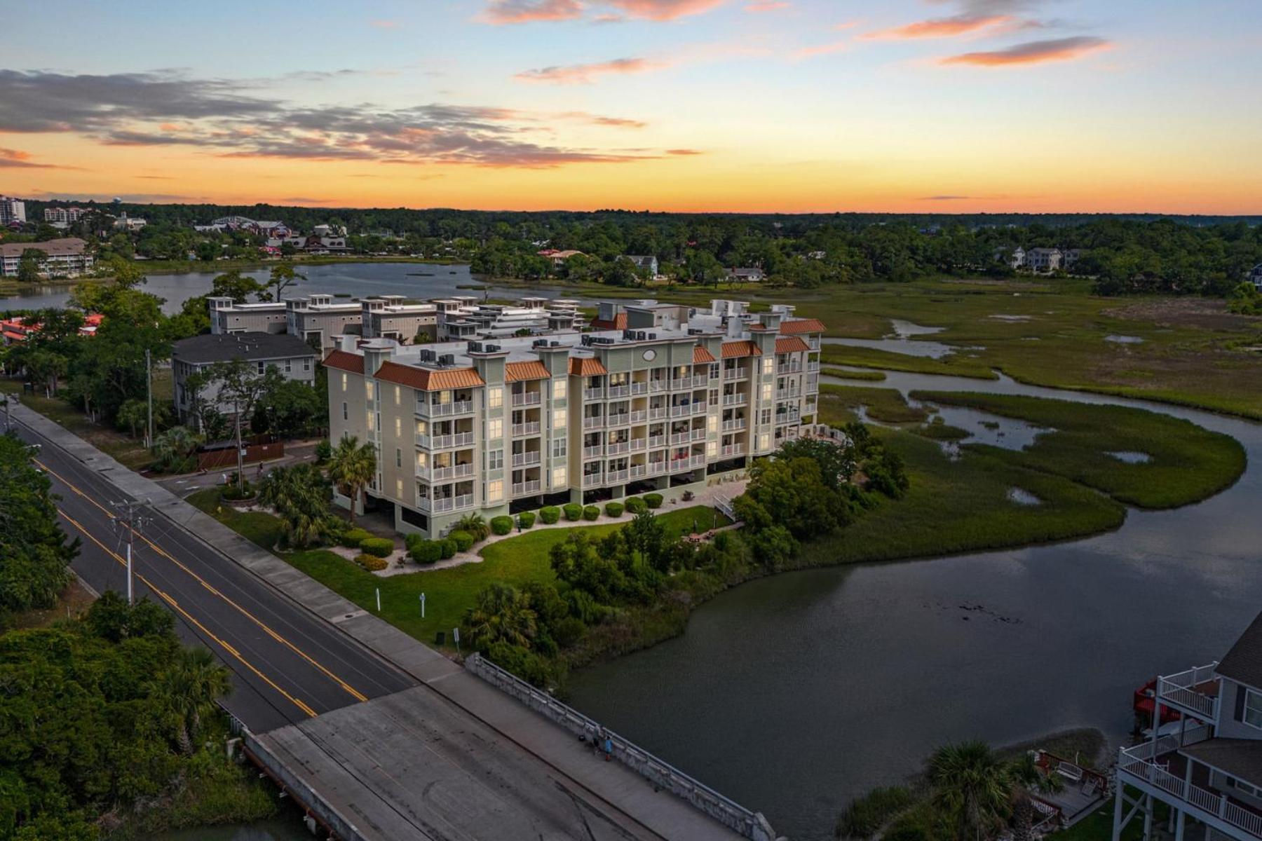 Ocean Marsh Relaxing Waterfront Loft Unit 403 Villa Миртъл Бийч Екстериор снимка